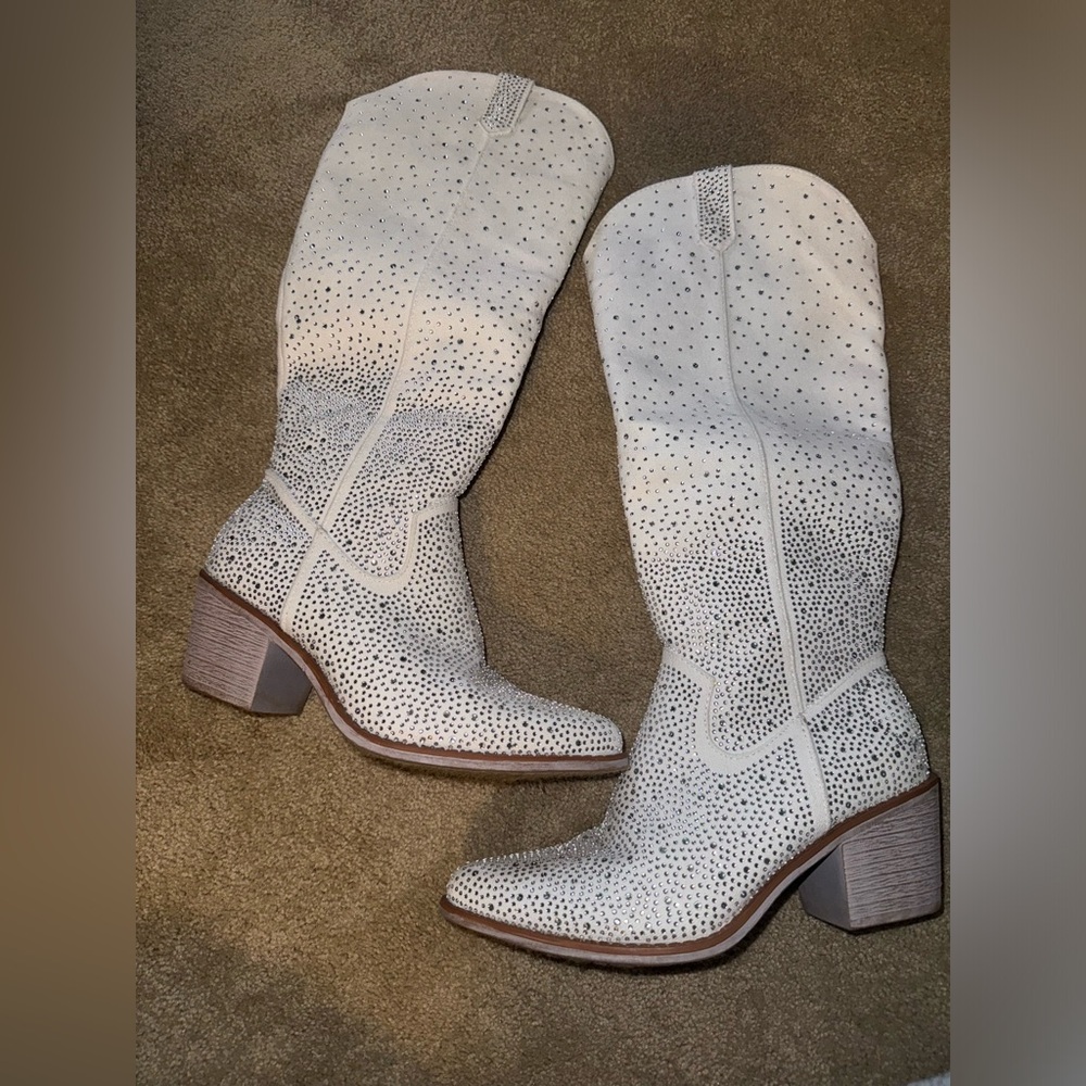 White boots